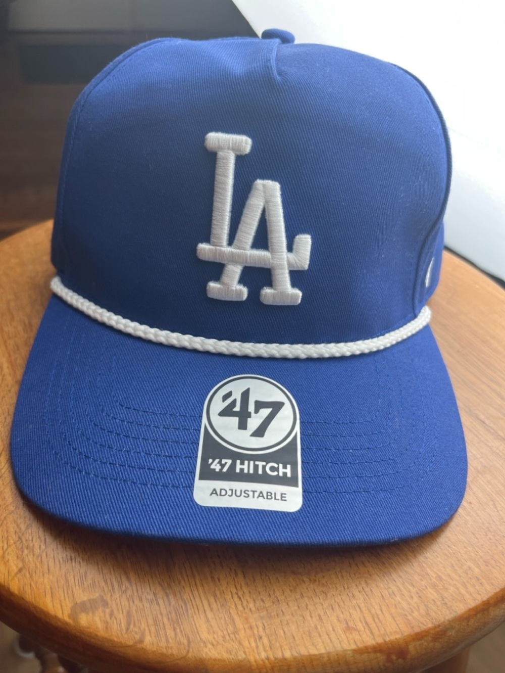 NWT LA Dodgers ’47 Hitch Snapback Hat Blue MLB Adjustable